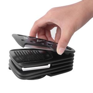 4 In 1 Foldable Utensil Set Knife Fork Spoon Bottle Opener With Carabiner 8