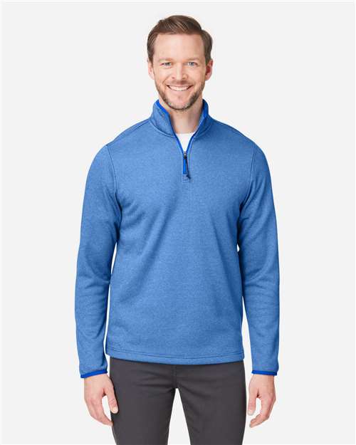 Men's Venture Heathered Stripe Quarter-Zip Pullover - CE73 11