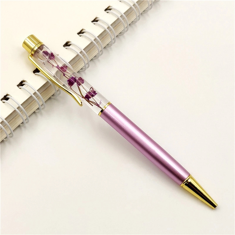 Dried Flower Metal Ballpoint Pen 10