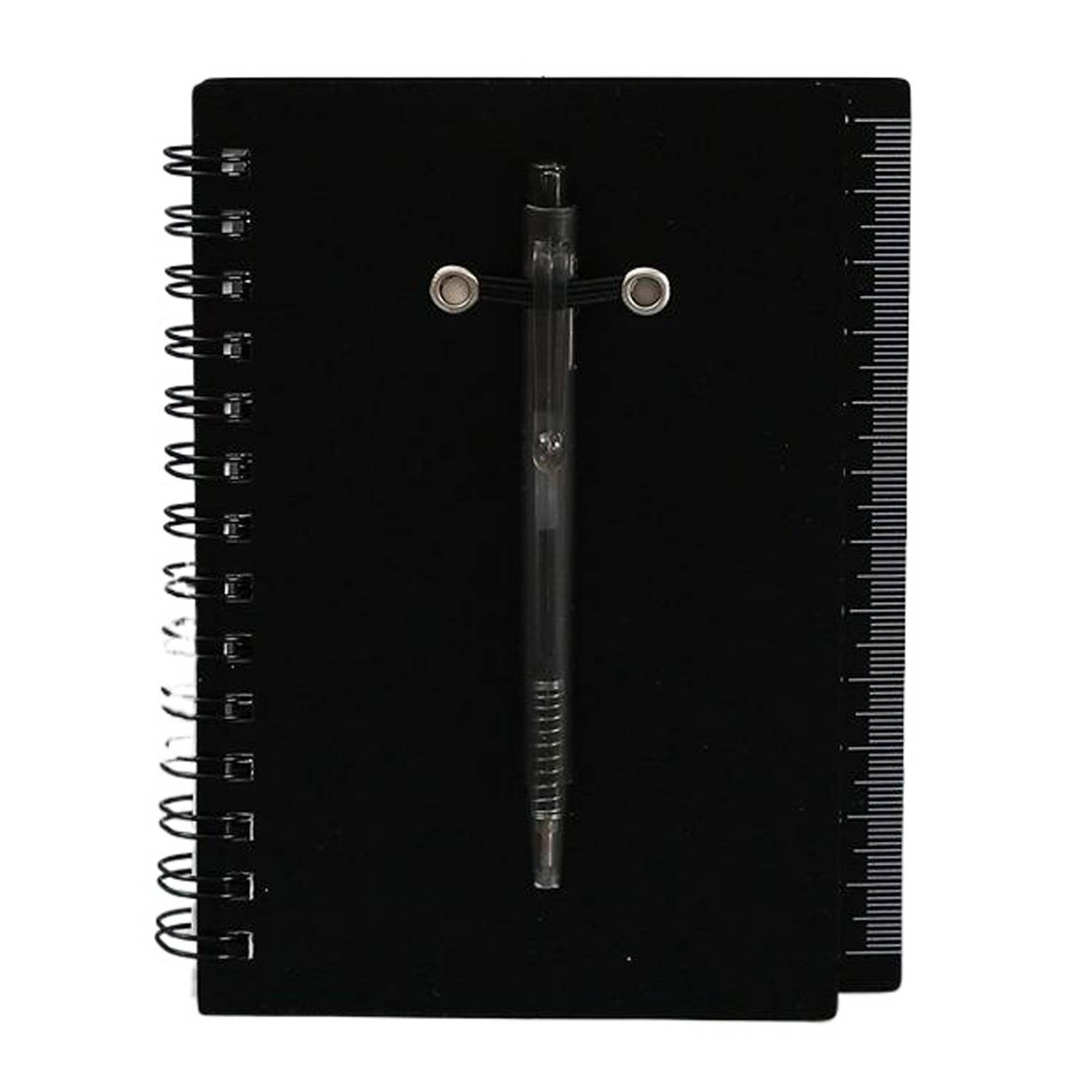 Soft PP Cover Spiral Business Notebook w/ Pen 1