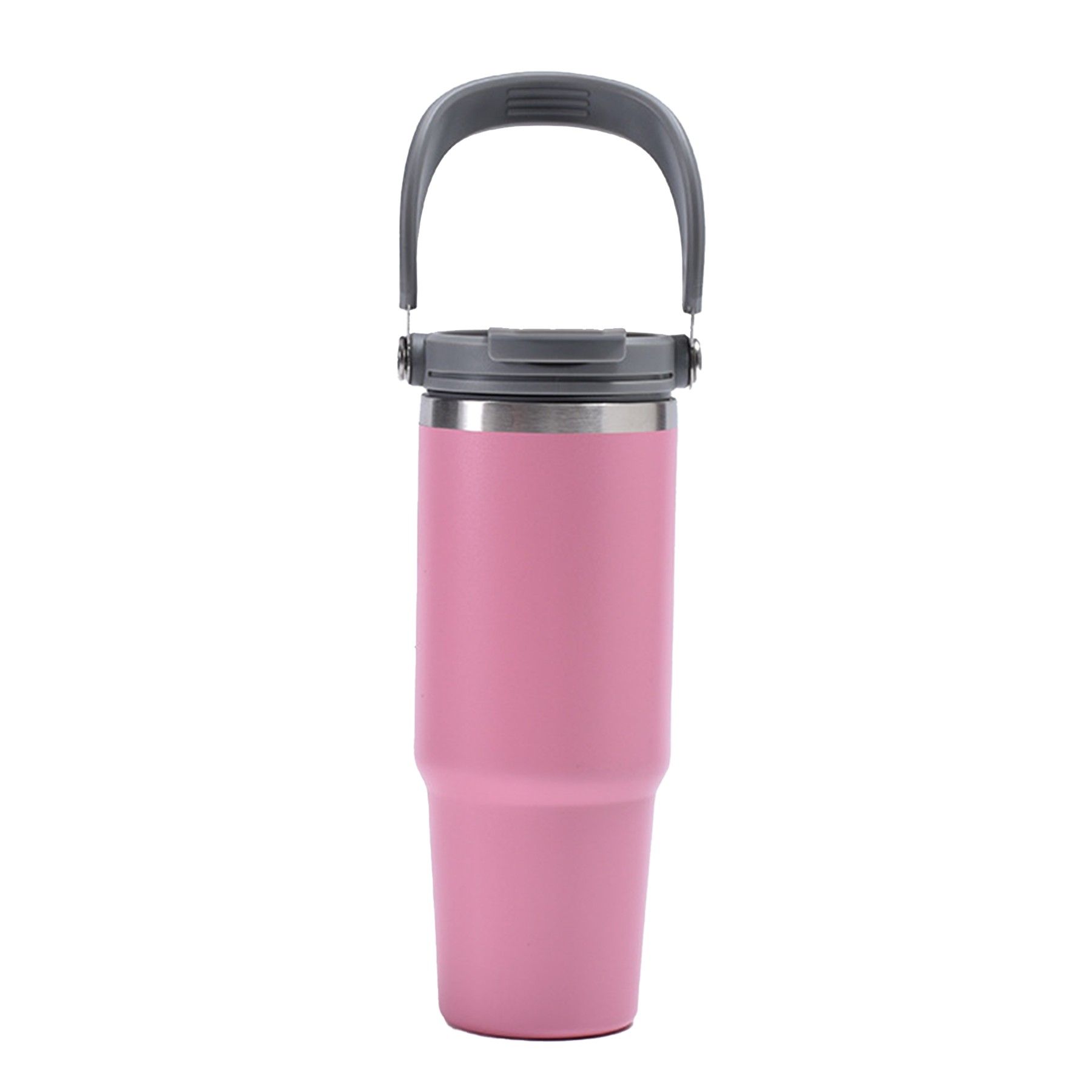 30 Oz Stainless Steel Tumbler W/ Handle 3