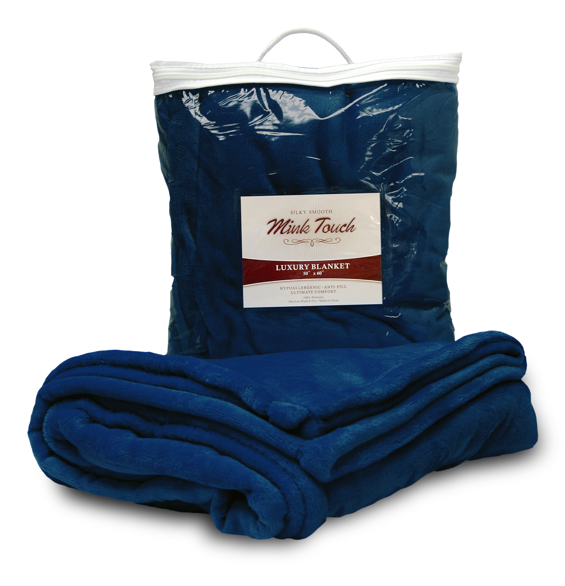 Mink Touch Luxury Throw 50" x 60" Blanket (BLANK) 2