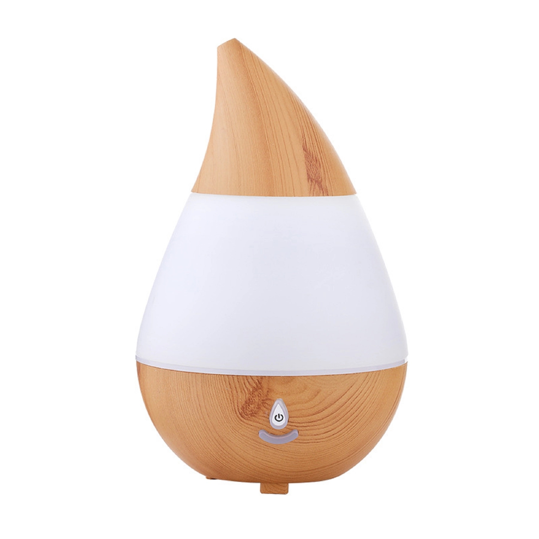 Wood Grain Water Drop Shape Essential Oil Humidifier 3