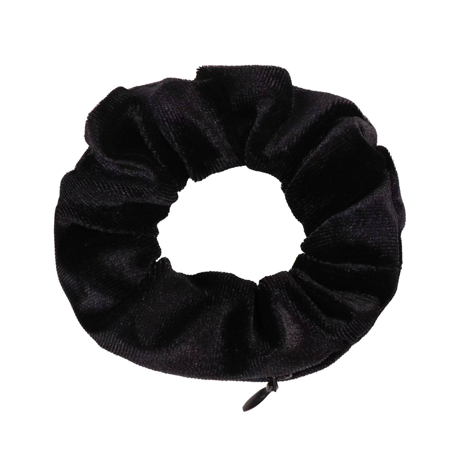 Polyester Scrunchie with Zipper Pocket 4