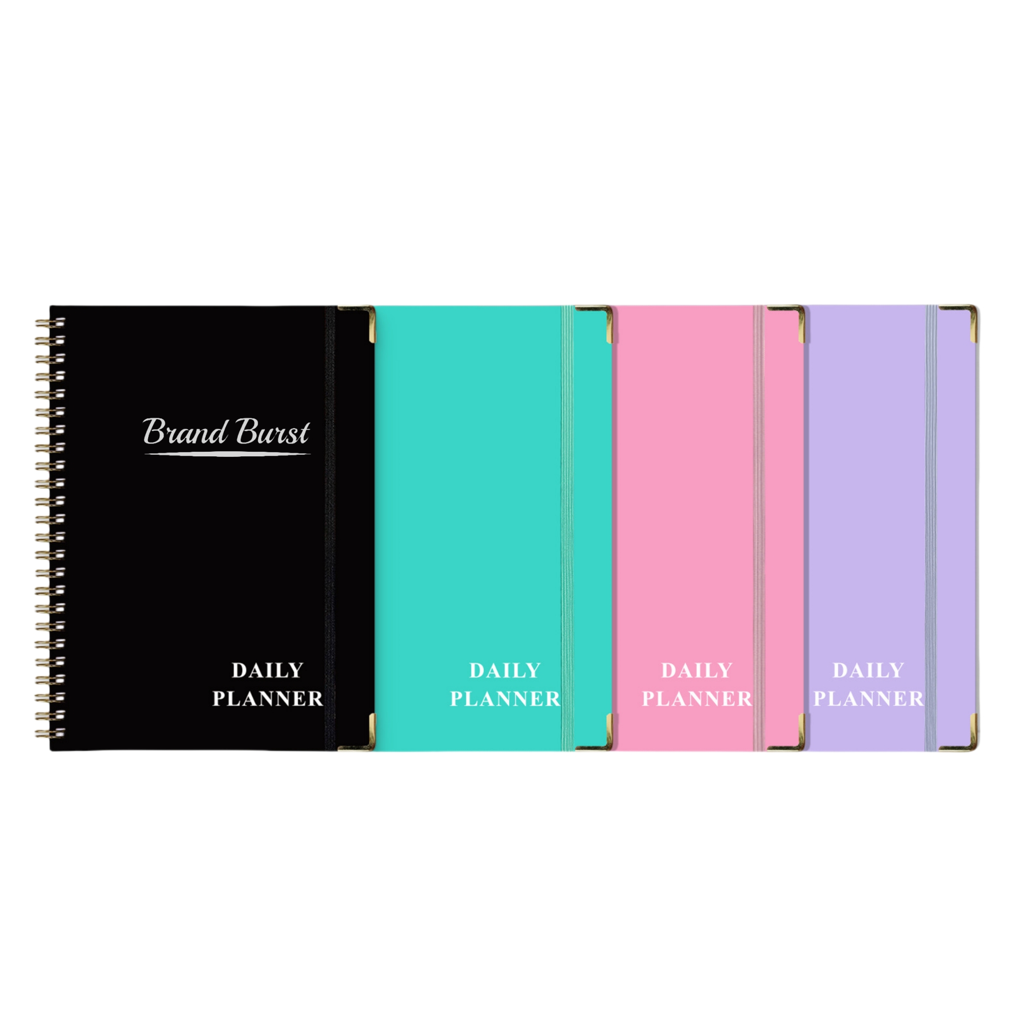 A5 Spiral Daily Planner With Paperboard Cover 2