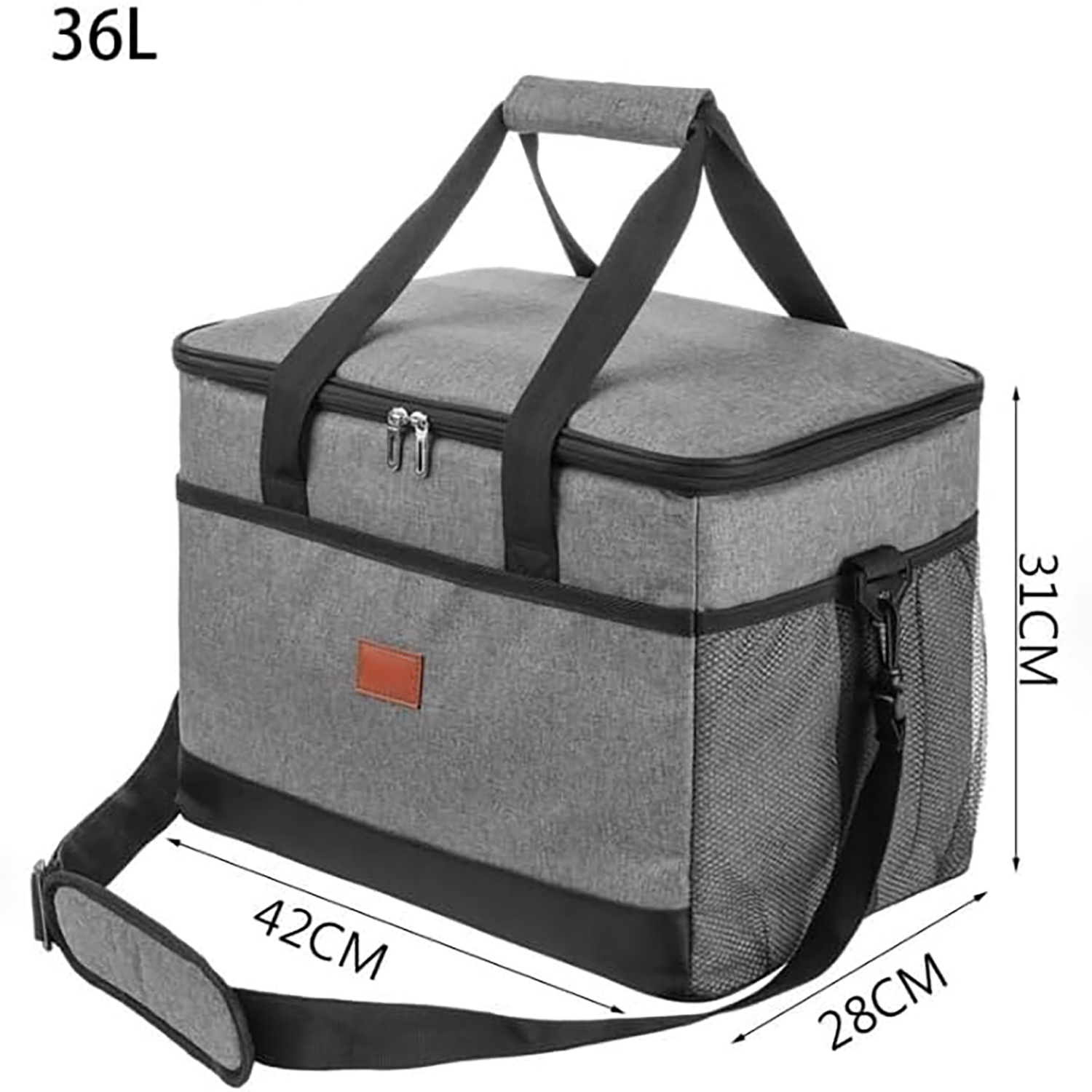 Large Lunch Bag Insulated Lunch Box Cooler Tote Bag 5