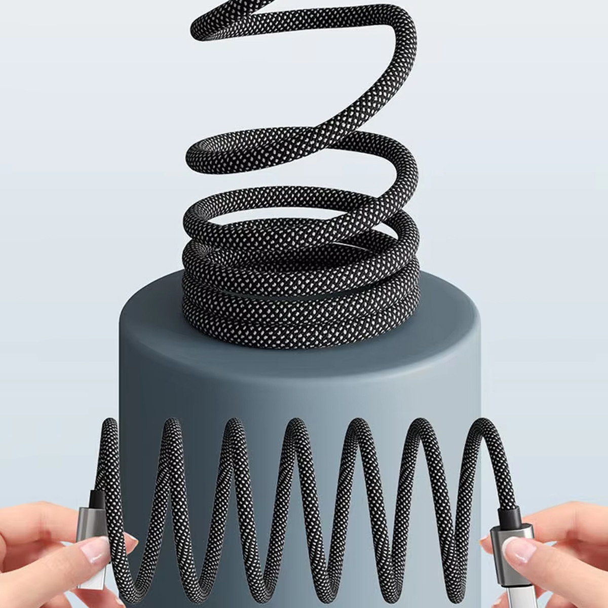 Braided Magnetic Charging Cable 5