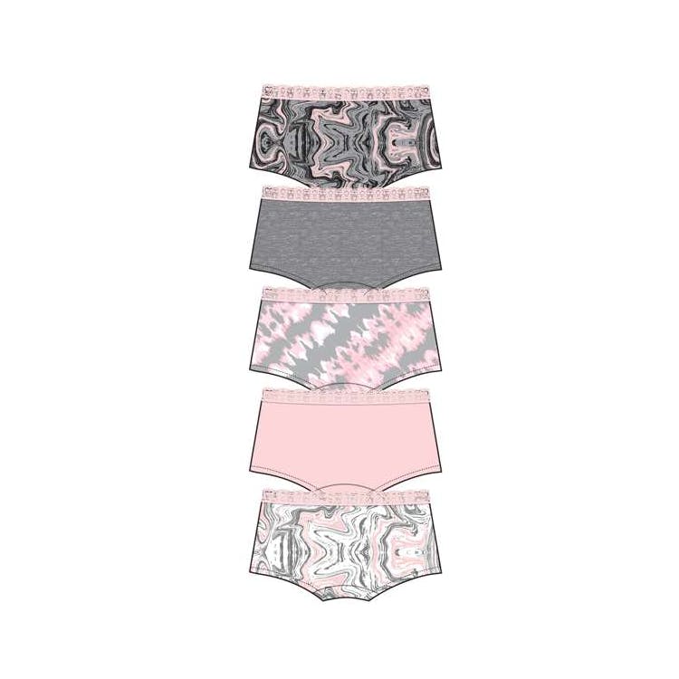 Girl's Cotton Boy Shorts - Size 7-16 2