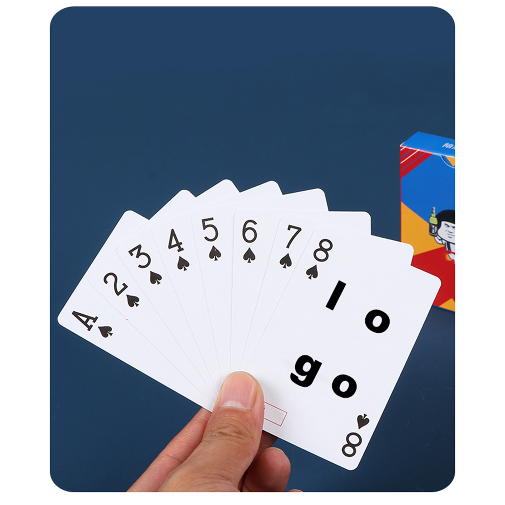 MOQ300 Advertising Poker 3