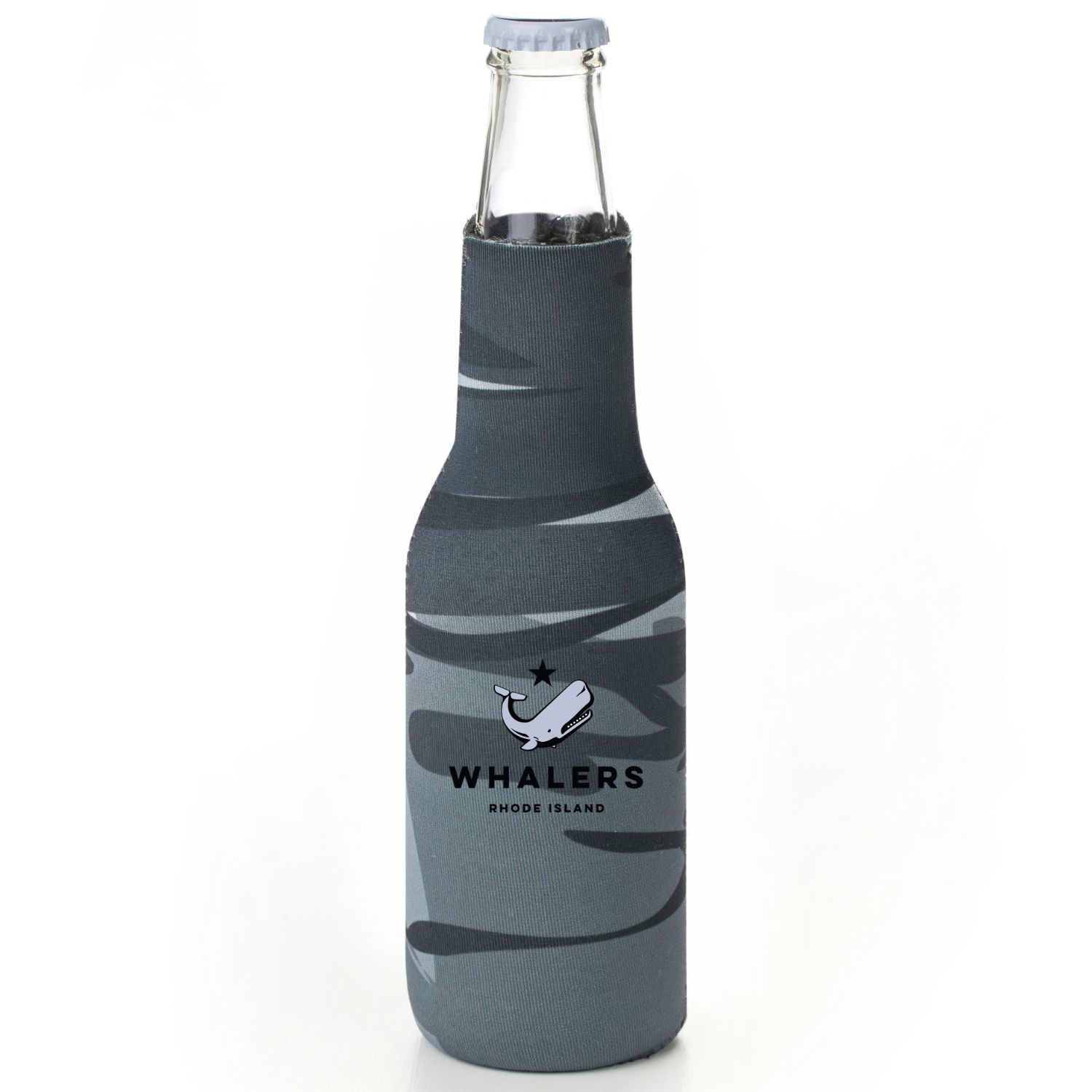 12 Oz. Neoprene collapsible camo Bottle Cooler w/ Bottle Opener 5