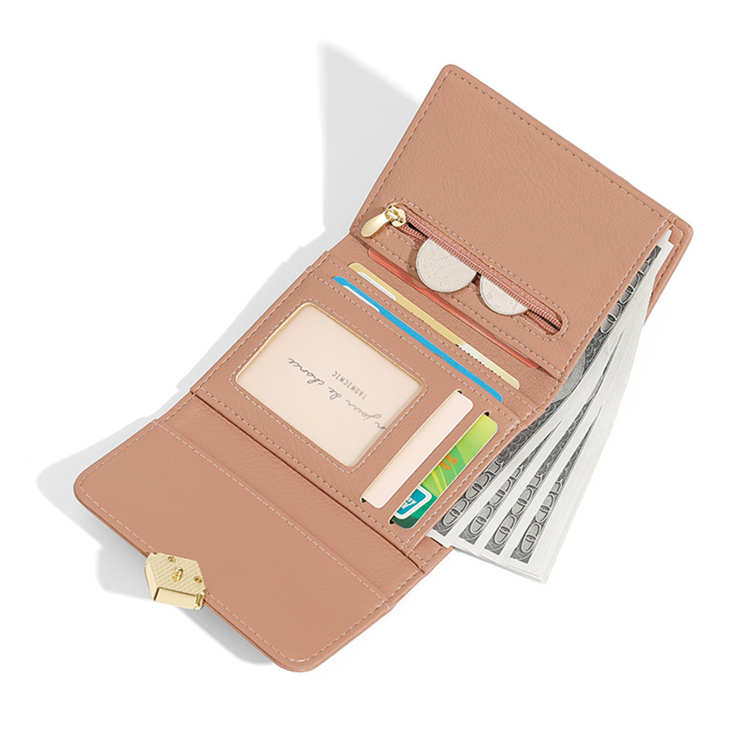 Pocket Card Holder with ID Window Wallet 3