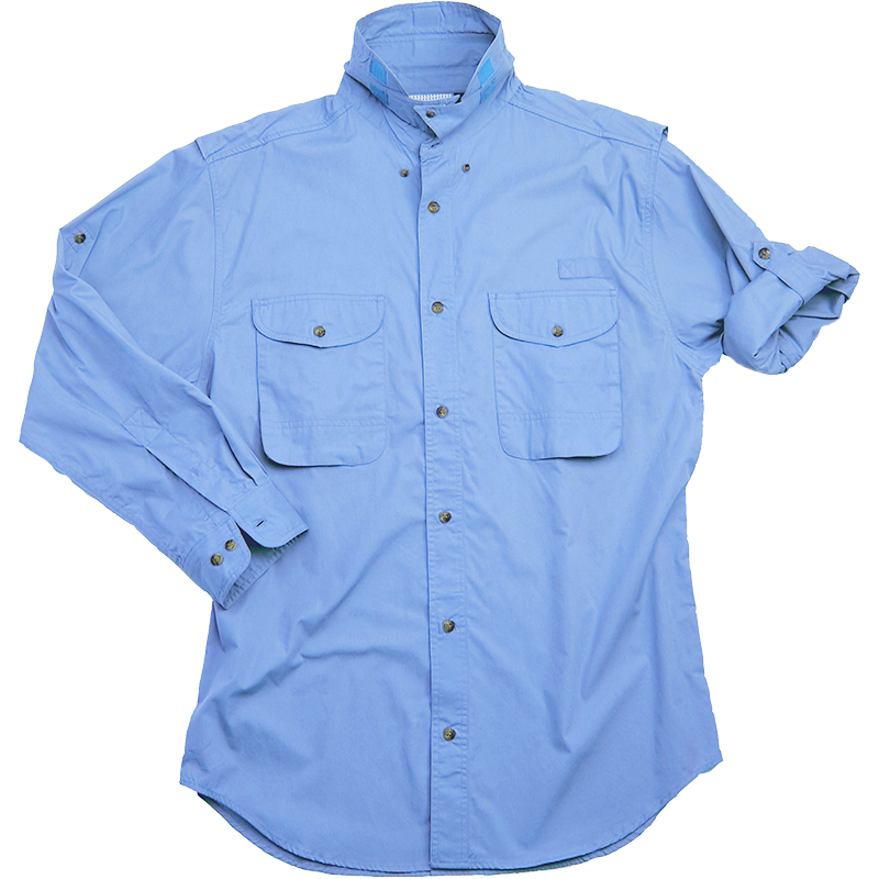 Cotton Poplin Fishing Shirt - Long Sleeve 8