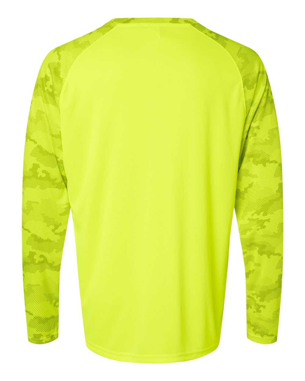 Unisex Cayman Performance Camo Colorblocked Long Sleeve T-Shirt - 216 68