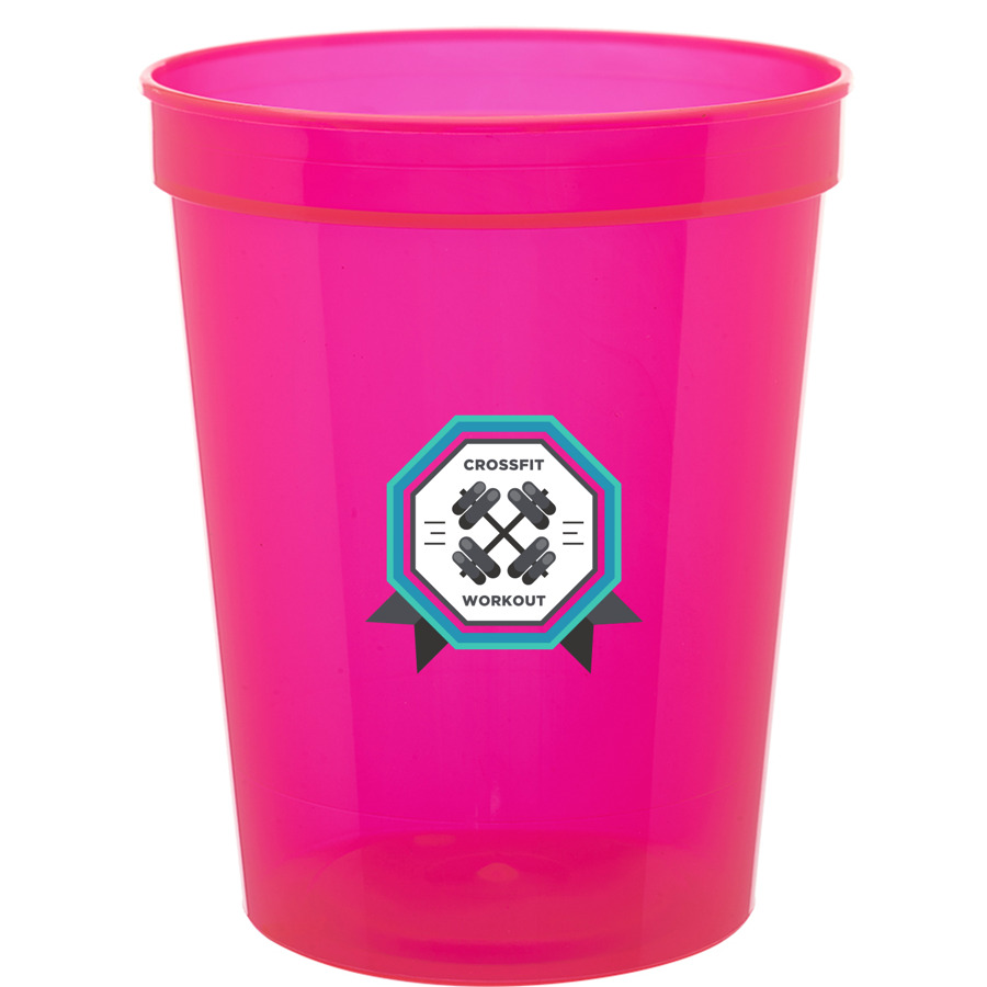 Reusable Plastic Stadium Cups 16 oz. 39