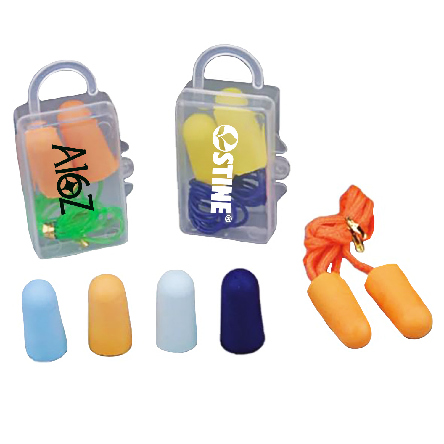 Corded Foam Earplug Set — view 1 of 3