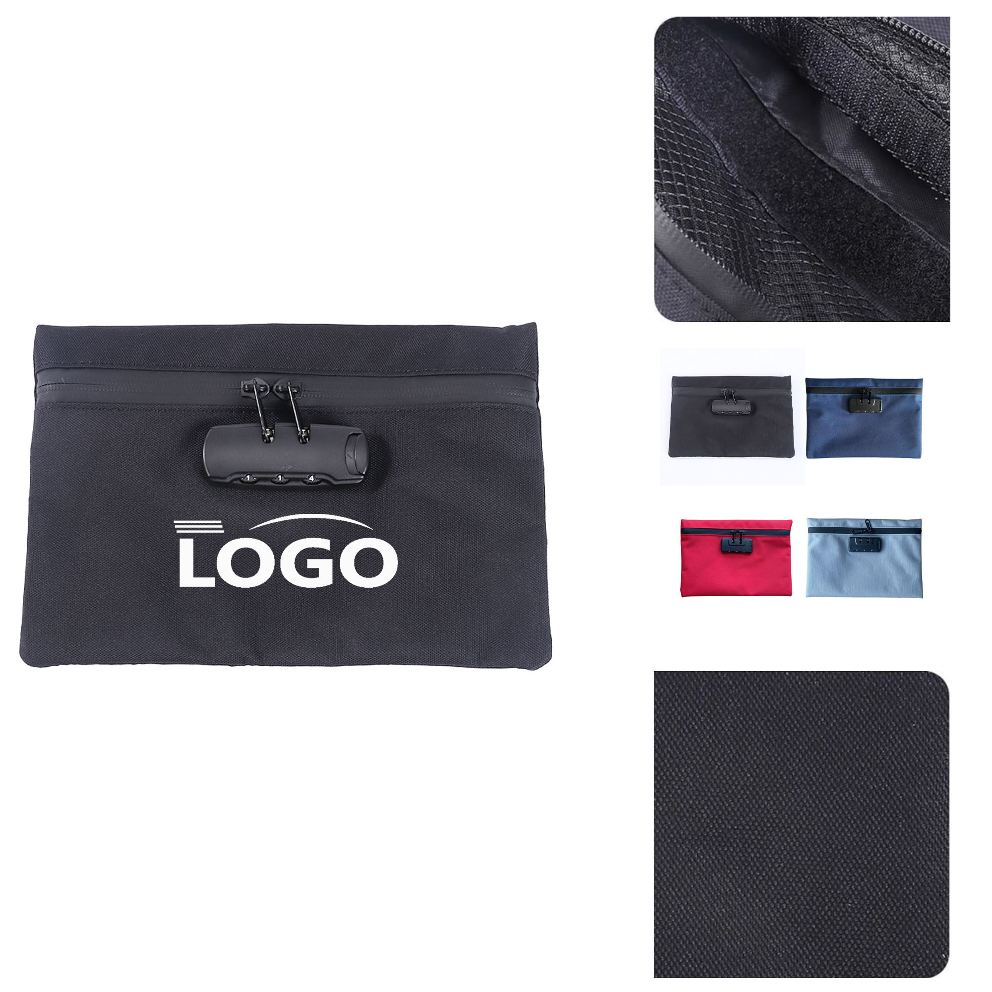 MOQ 10 pcs Combination Lock Bag 2