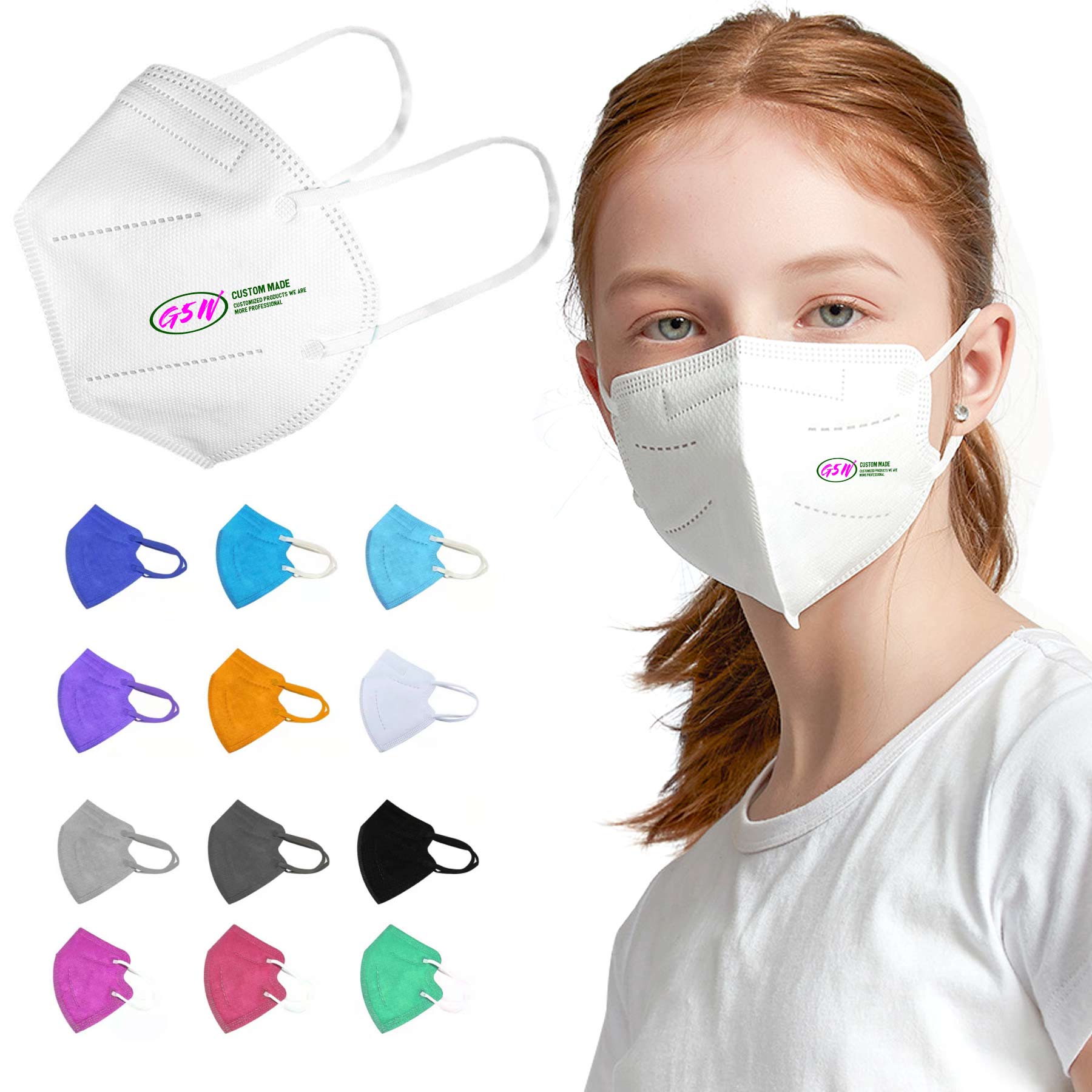 Civilian Youth KN95 Masks with Custom Logo 2