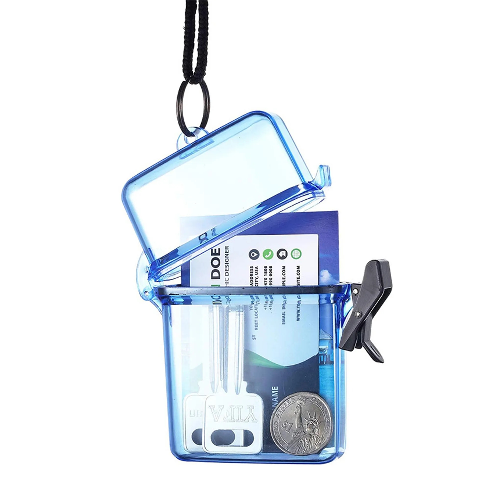 RFID Blocking Waterproof Mini Card Wallet 3