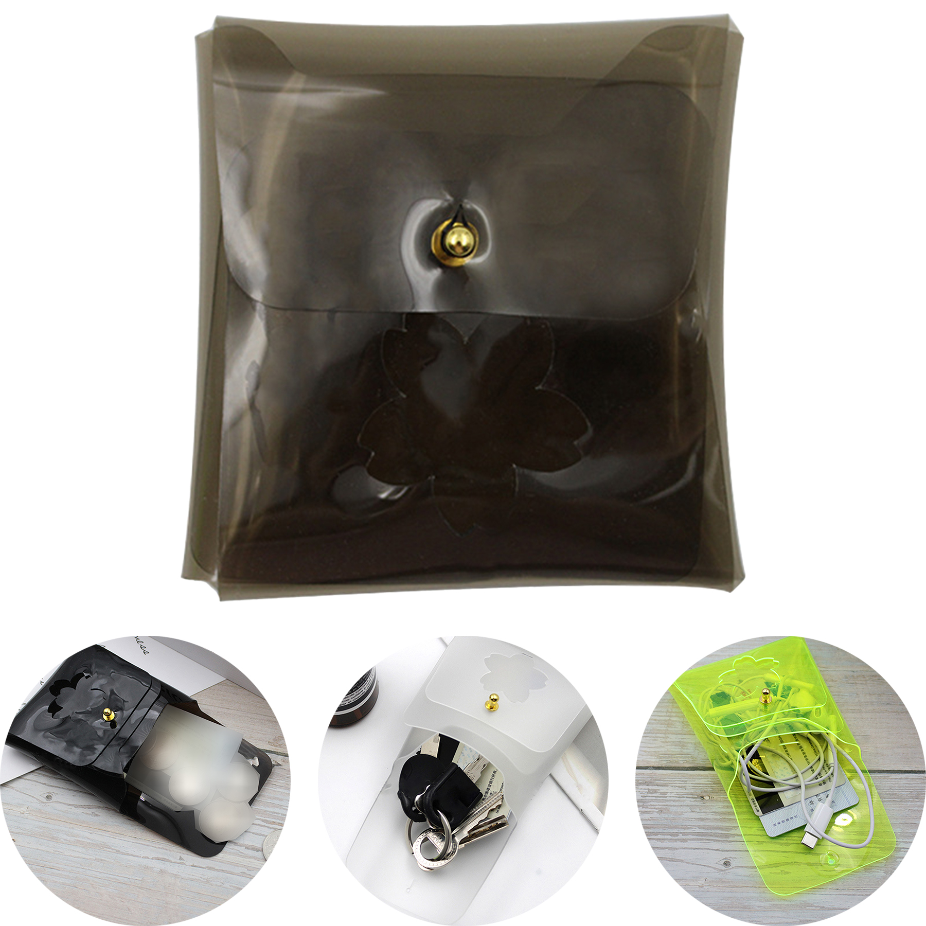 Transparent PVC Wallet 2