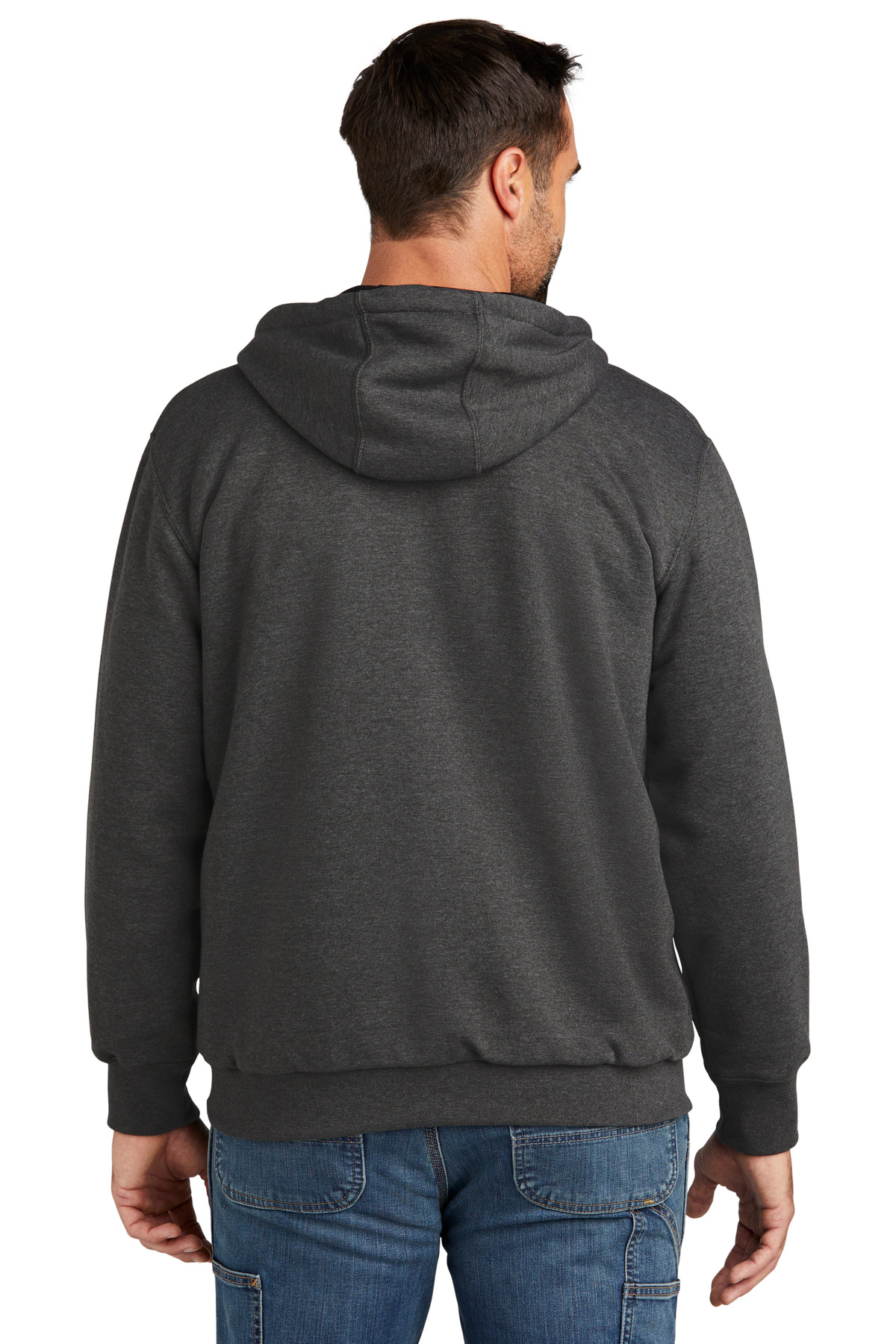 Carhartt Midweight Thermal-Lined Full-Zip Sweatshirt CT104078, custom hoodie or sweatshirt with logo imprint 12