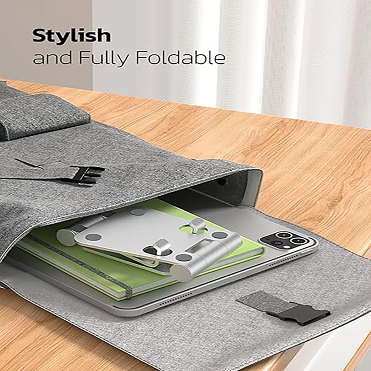 Folding Cellphone Stand Desktop Portable Mobile Holder 2