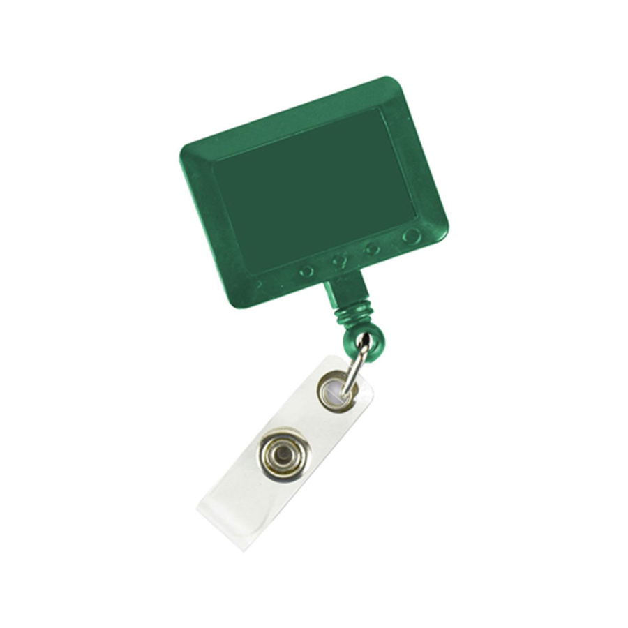 Rectangle Badge Reel w/ Belt Clip 5