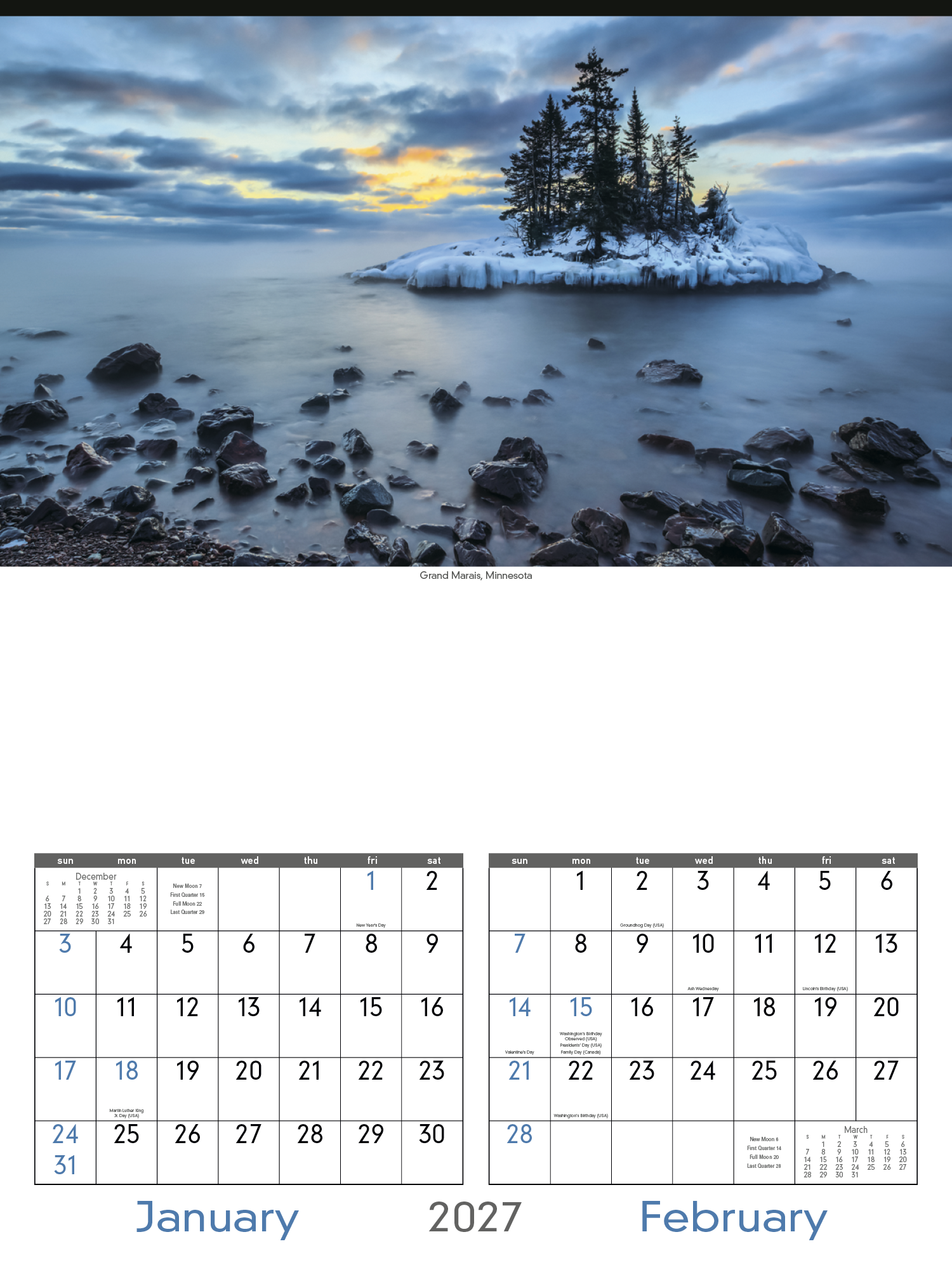 Triumph® Calendars Scenes of America Calendar 16