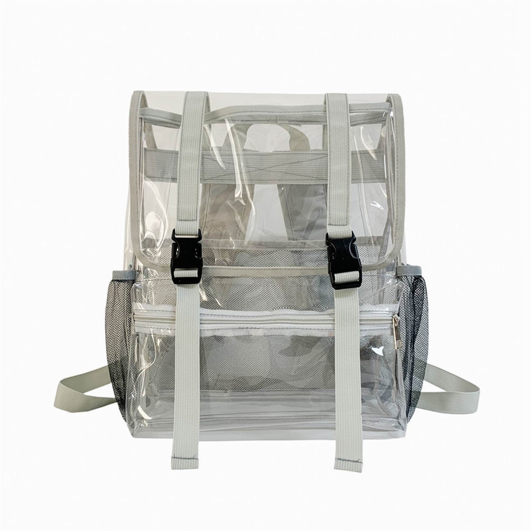 Clear PVC Stadium Approved Backpack 1