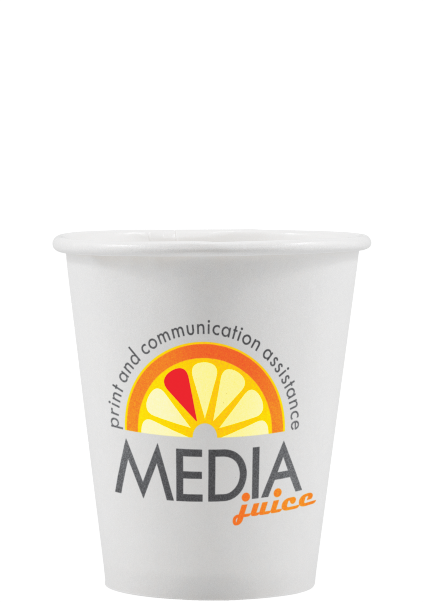 6 oz Paper Cup White Digital Print 3