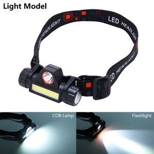Headlamp Flashlight With 5 Lighting Modes And Elastic Band 25