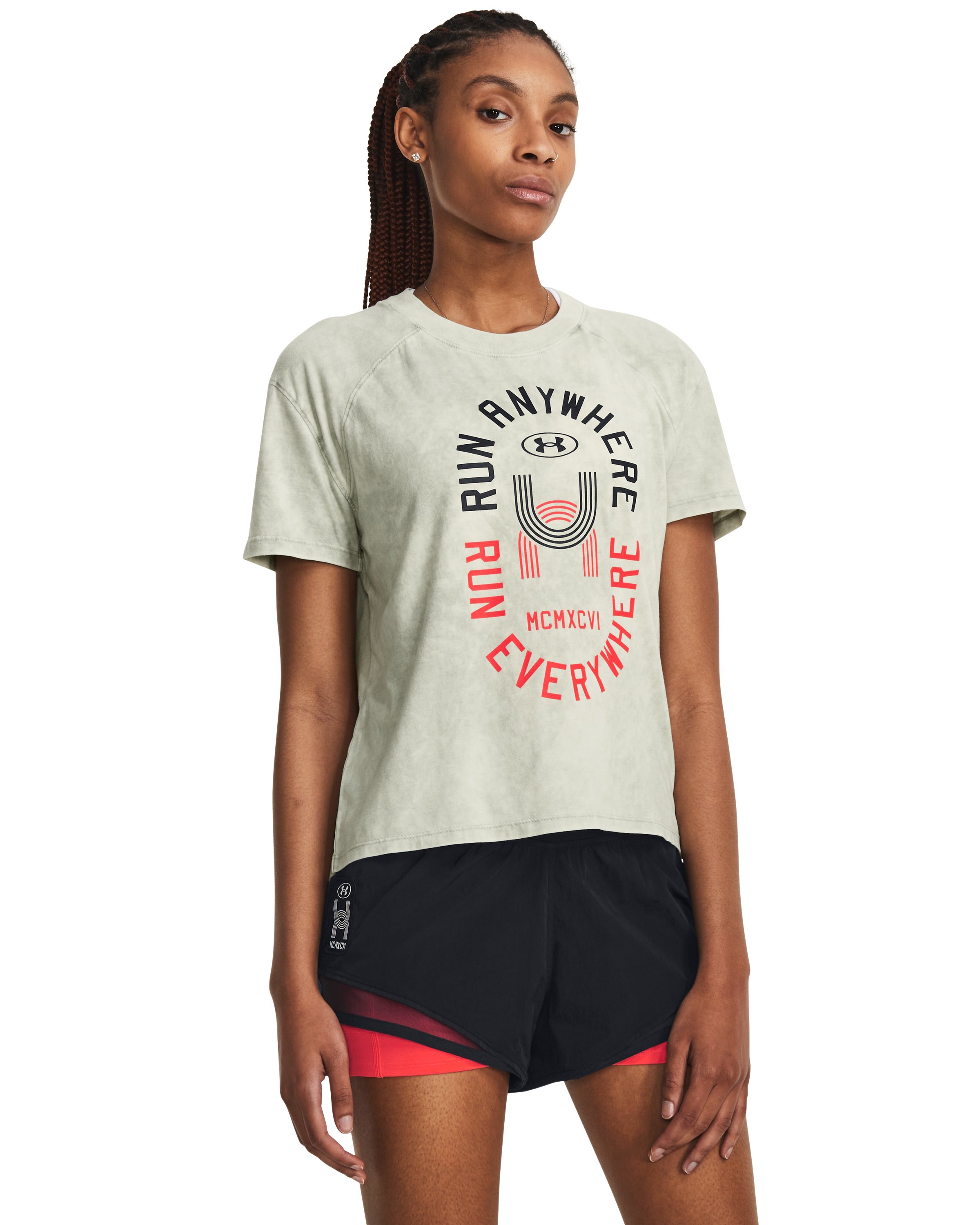 UA Run Everywhere Graphic Women's Short Sleeve 3