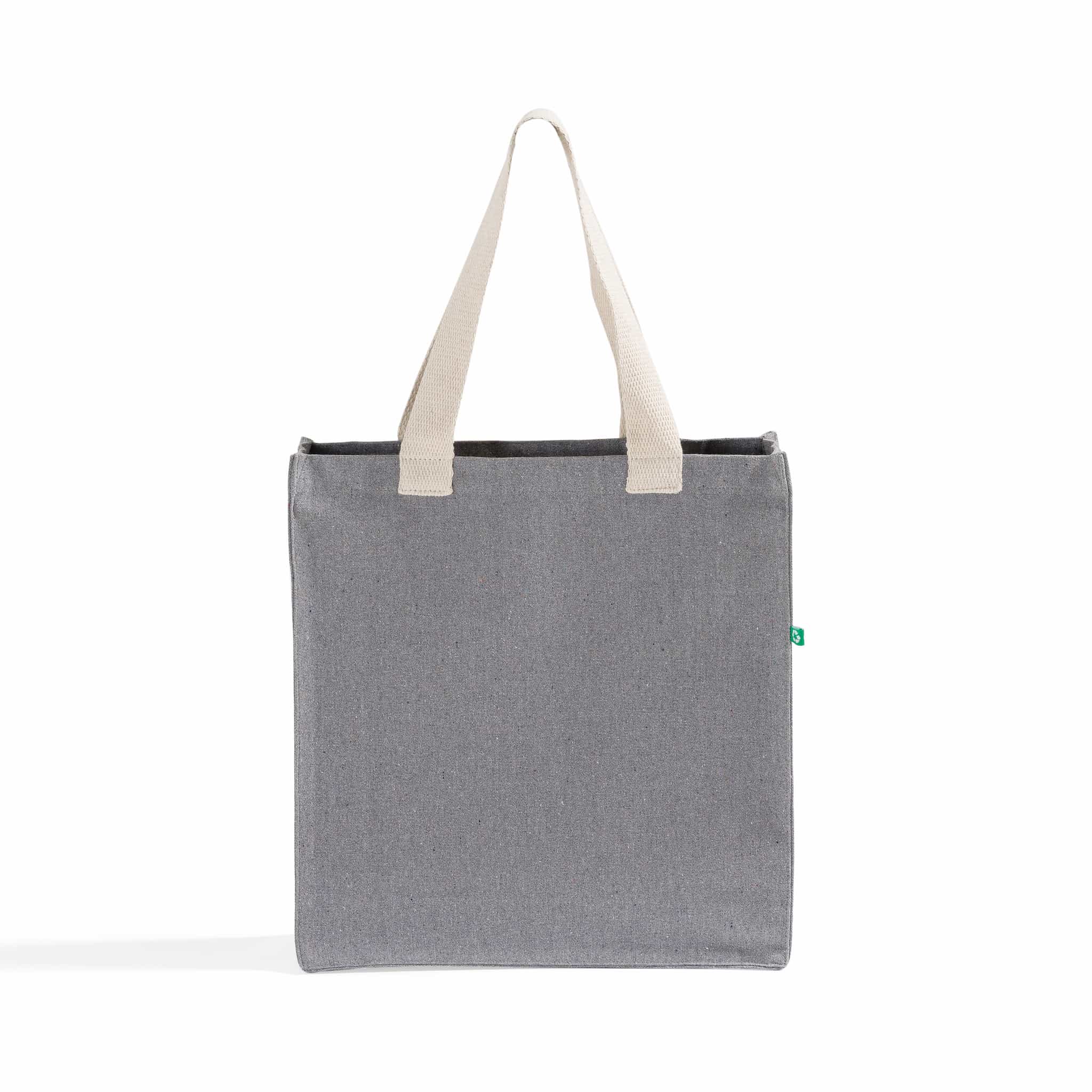 Recycled Canvas Trendy Shopper Tote Bag 35