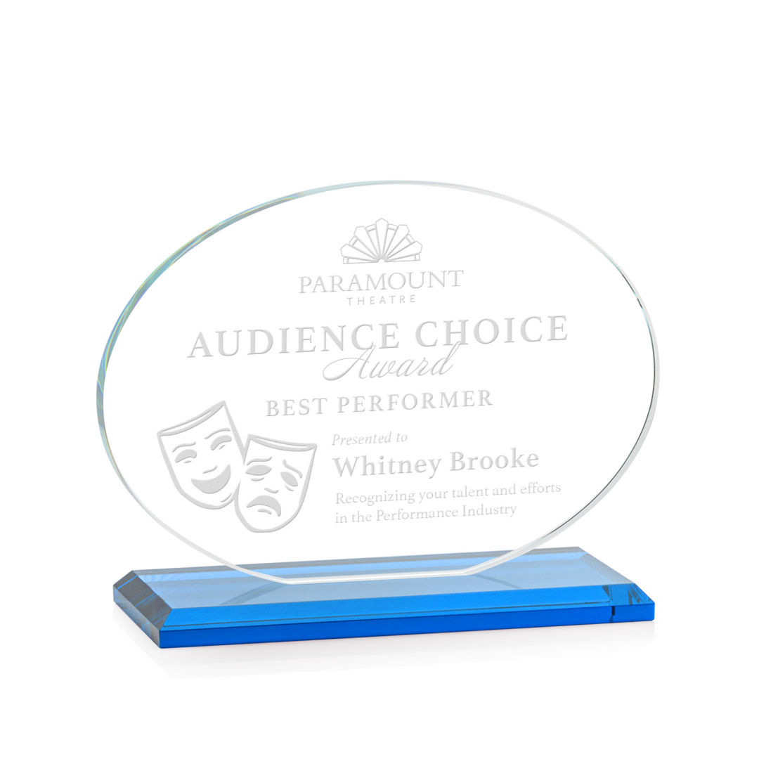 Austin Award (Horiz) - Sky Blue 8
