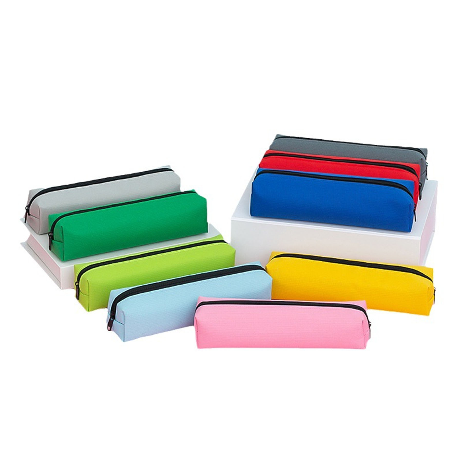 Simple Solid Color Pencil Case 6
