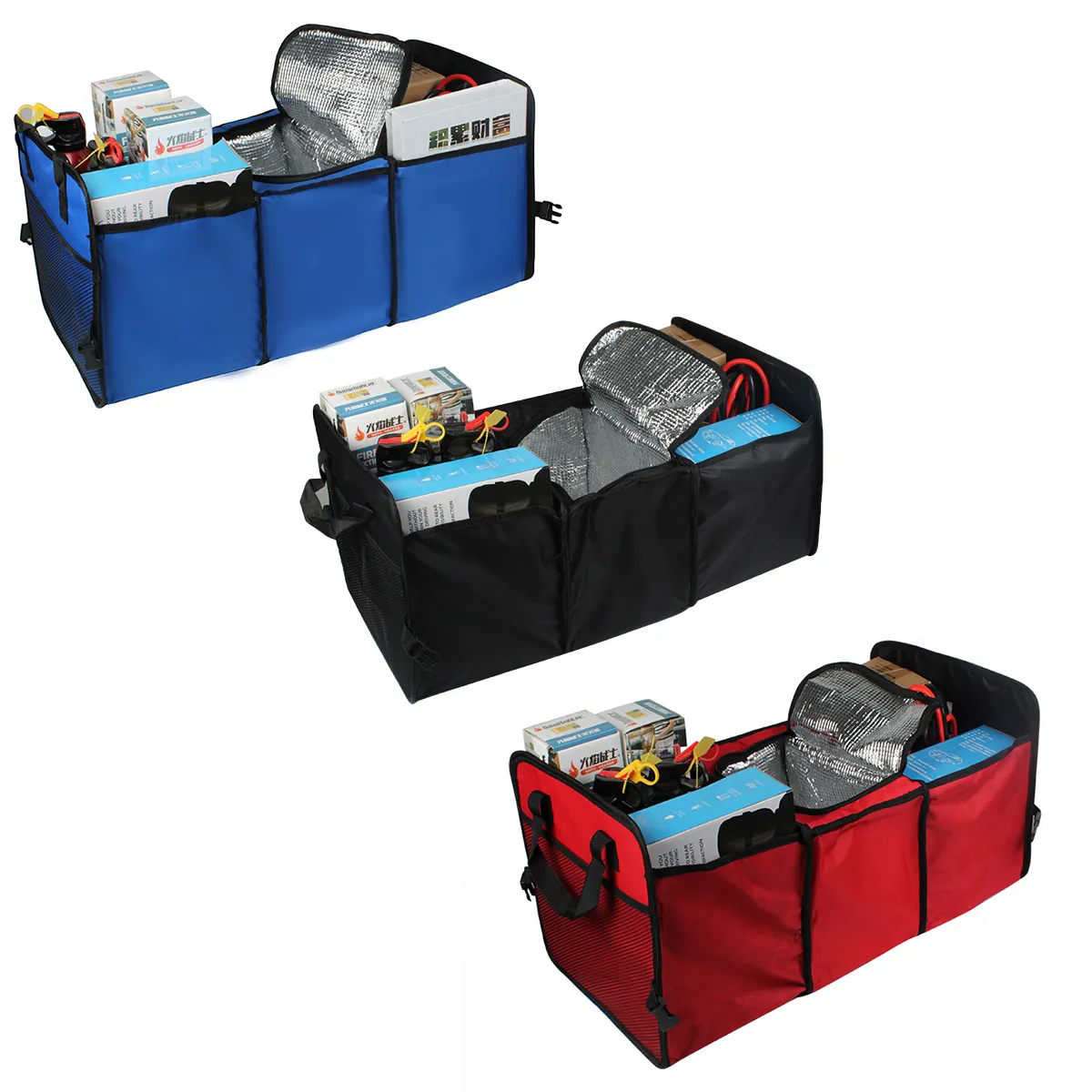 Multifunctional large capacity Retractable Bag Car Organizer 5