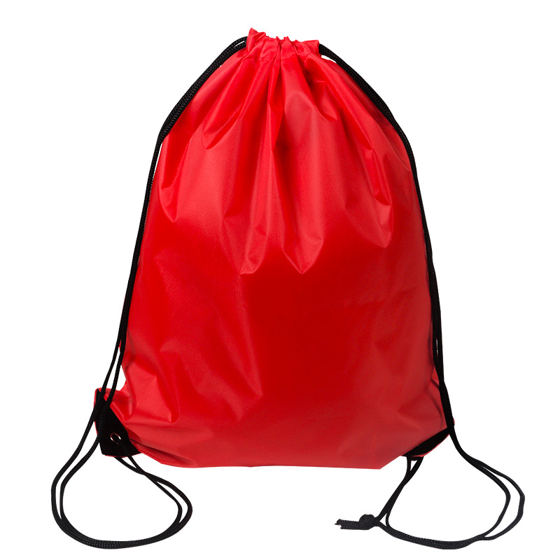 Nylon Drawstring Backpack Bundle Pocket 3