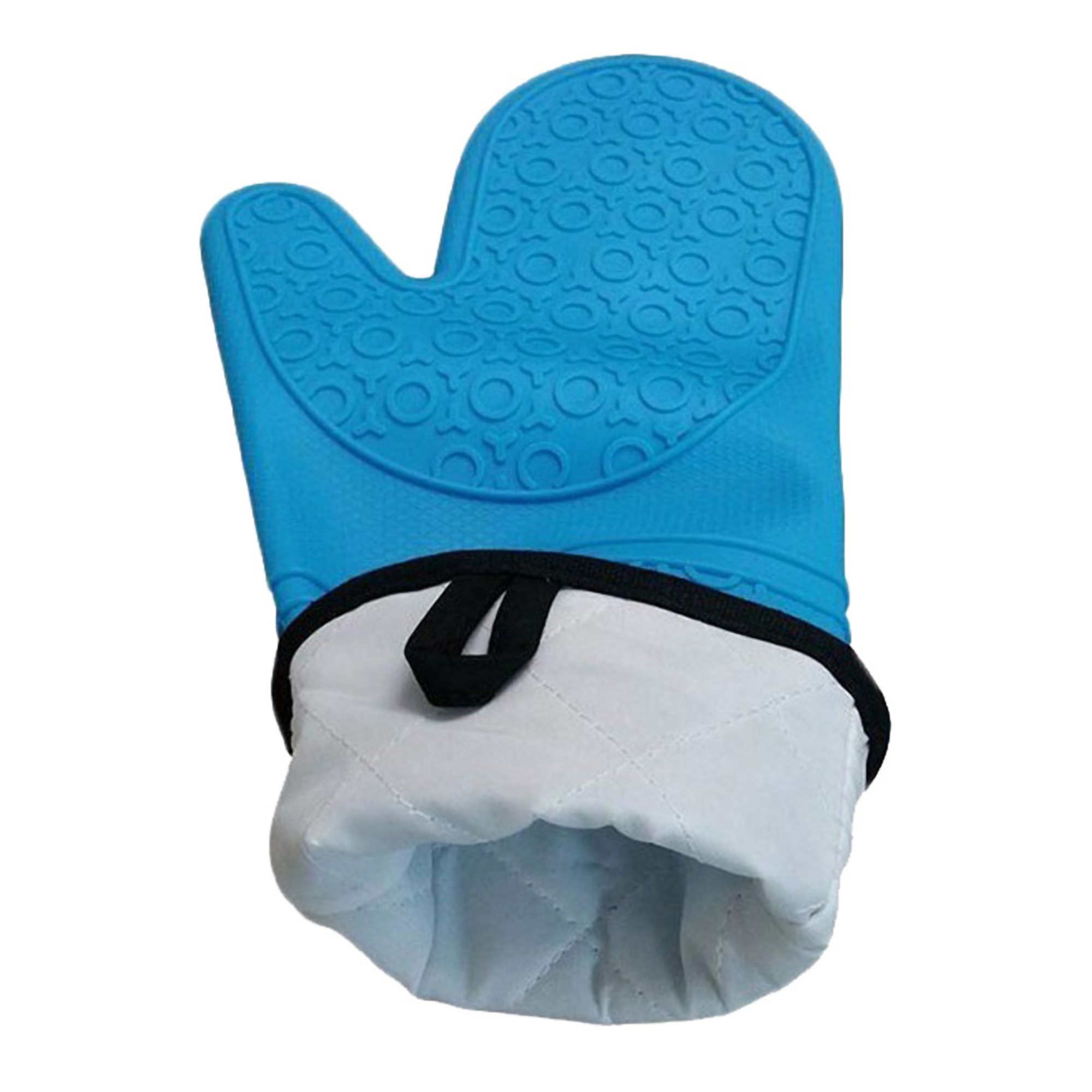 Silicone Kitchen Mitt w/Cotton Lining 4