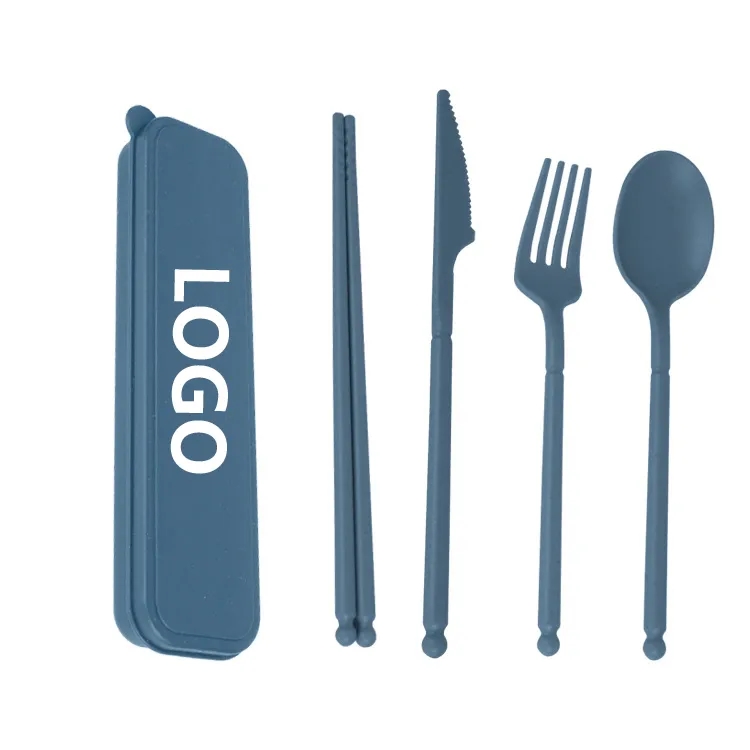 Eco - friendly Fork Spoons Knife Camping Cutlery 4