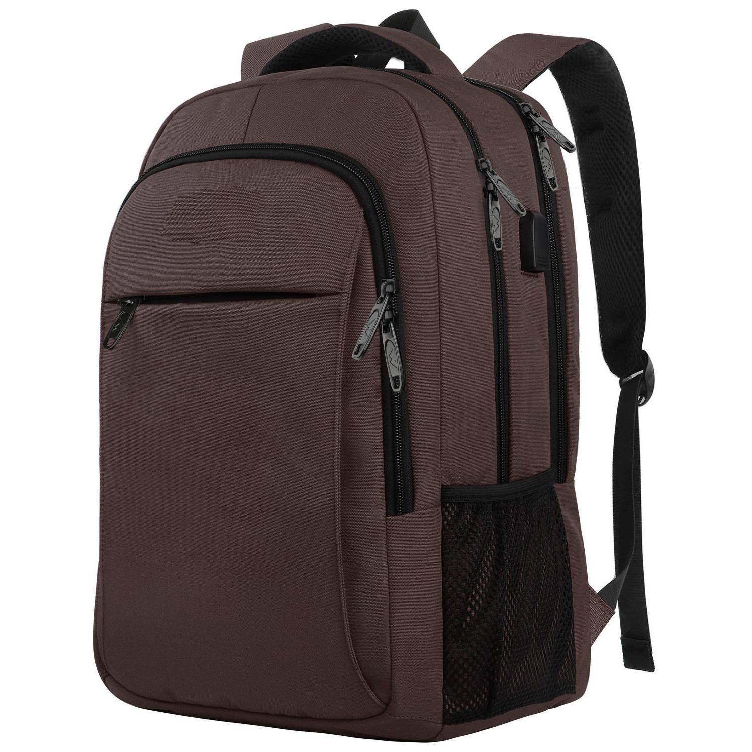 Business Anti Theft Laptop Backpack with USB Charging Port 7