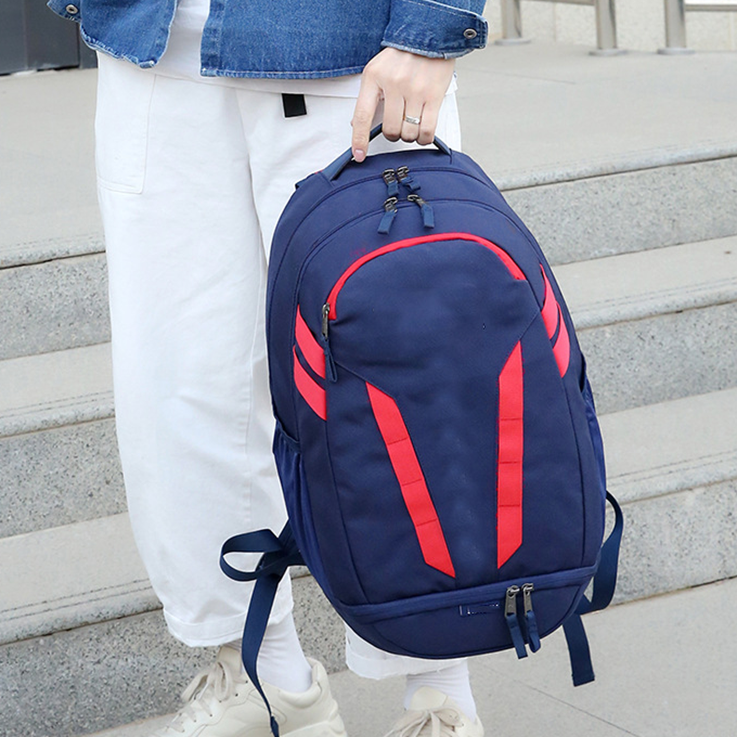 Lightweight Casual Oxford Backpack 3