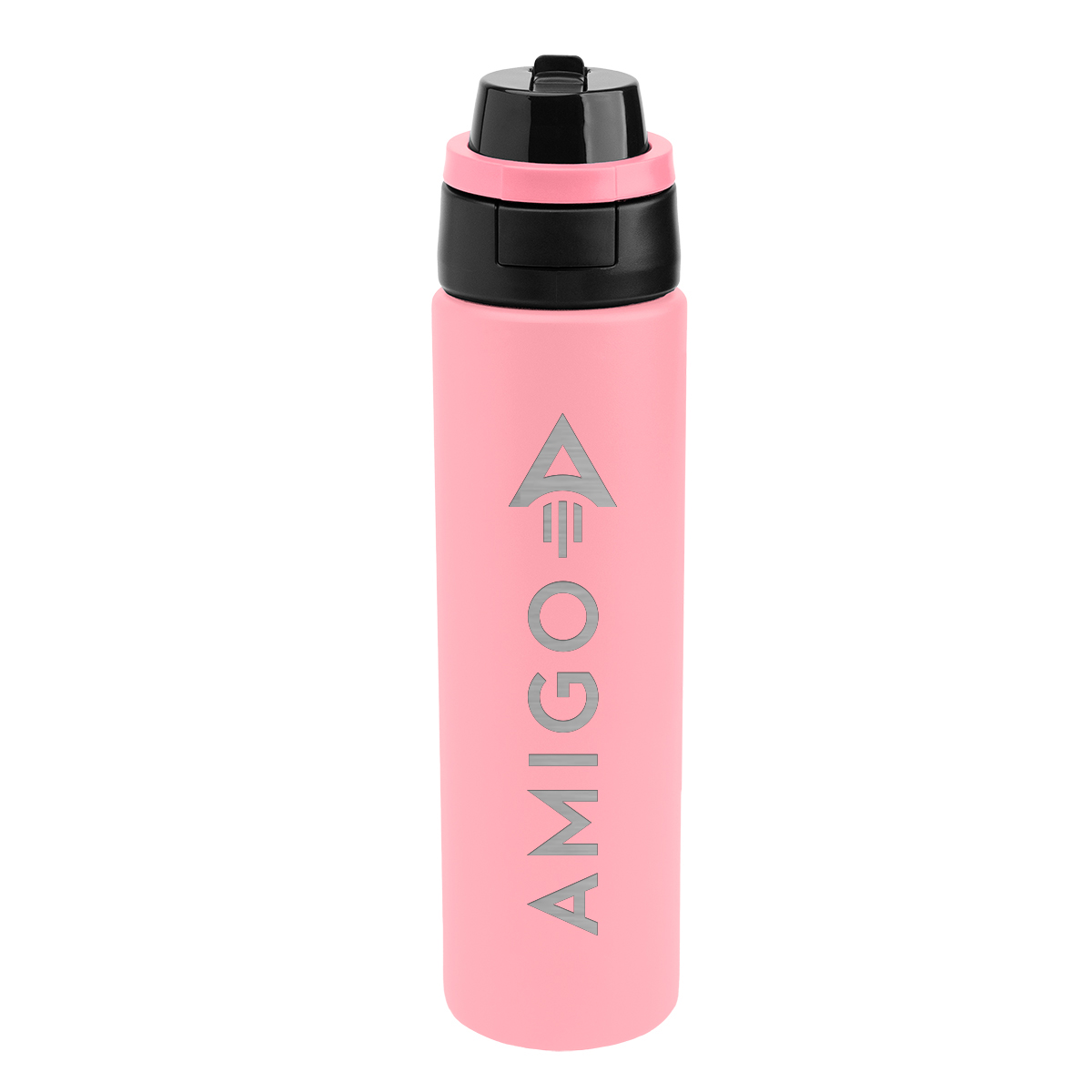 24 Oz. Pop Sip & Chug Recycled Stainless Steel Bottle, custom water bottle with logo imprint 3