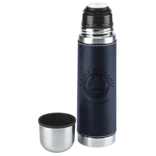 Leatherette Vacuum Bottle - 16 Oz. 25