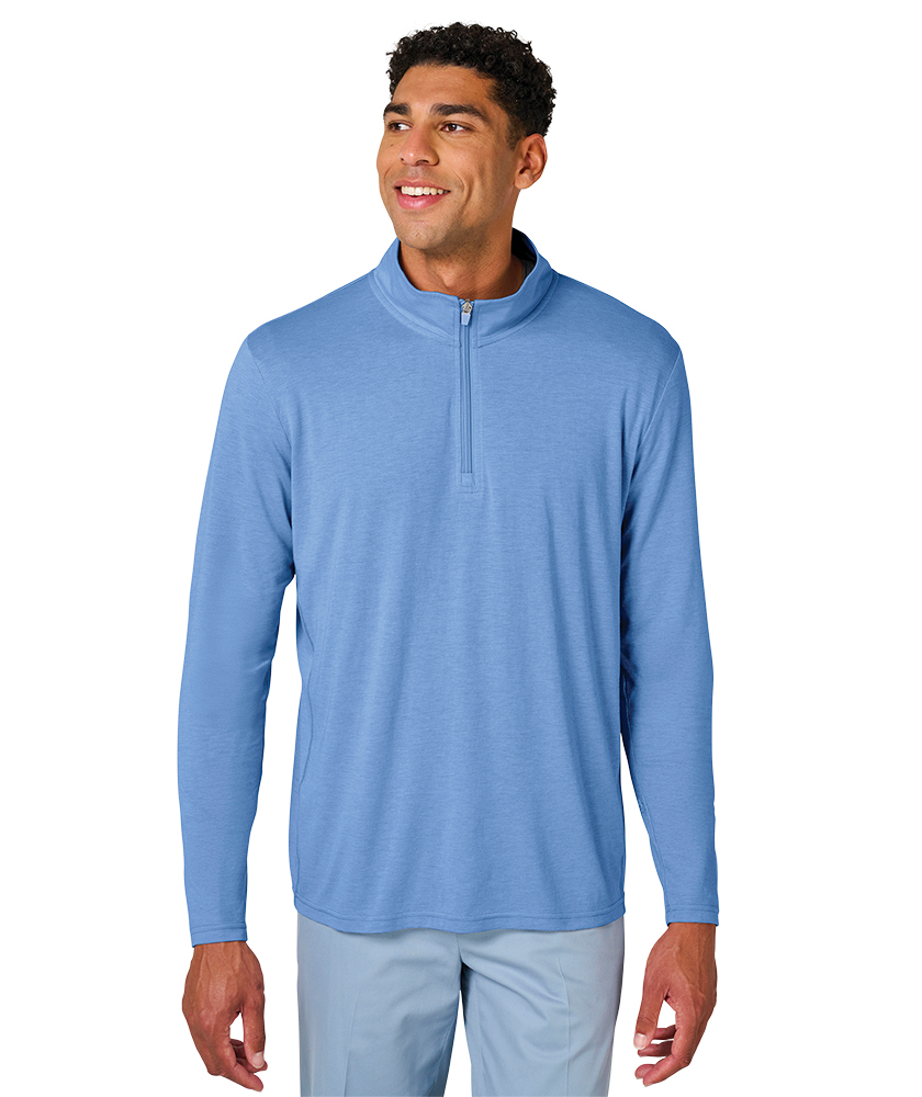 Men's Vista Tri-Blend Quarter Zip 8