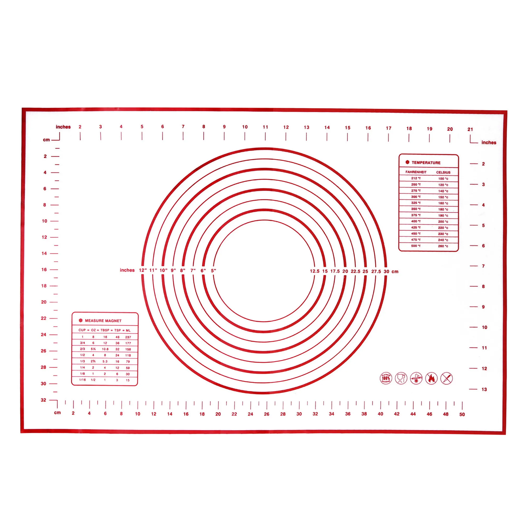 Custom Premium Baking Mat for Perfectly Baked Goods 4
