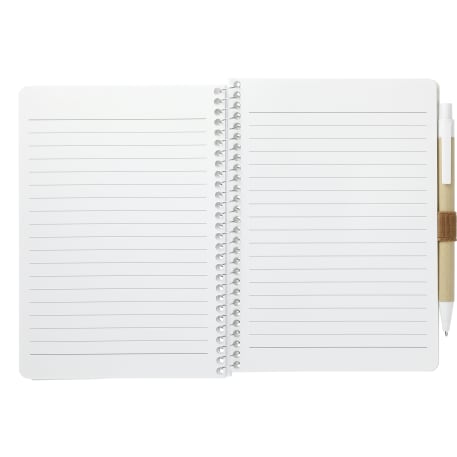 FSC® Mix 5" x 7" Spiral Notebook with Pen 77