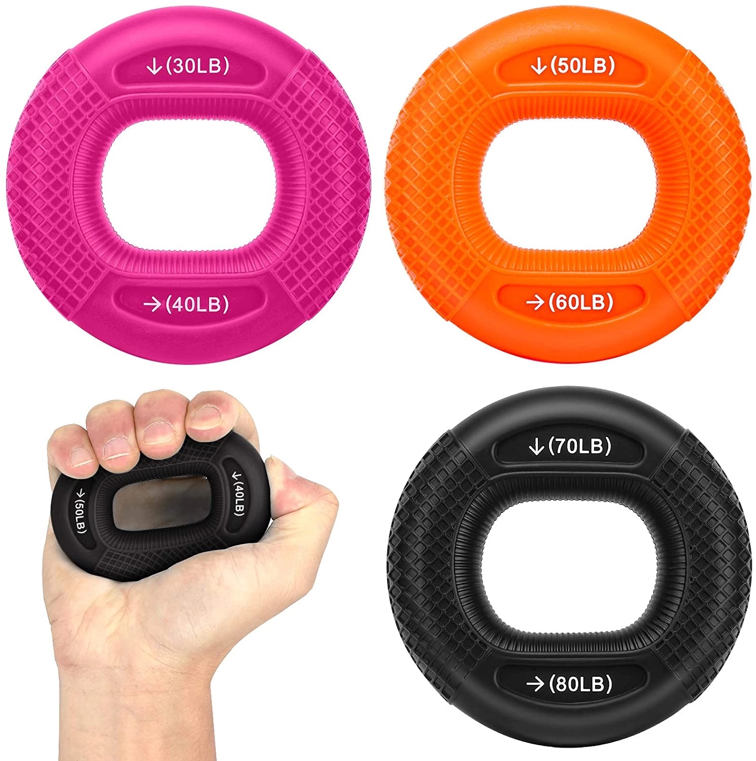 Silicone Grip Strength Exerciser 4