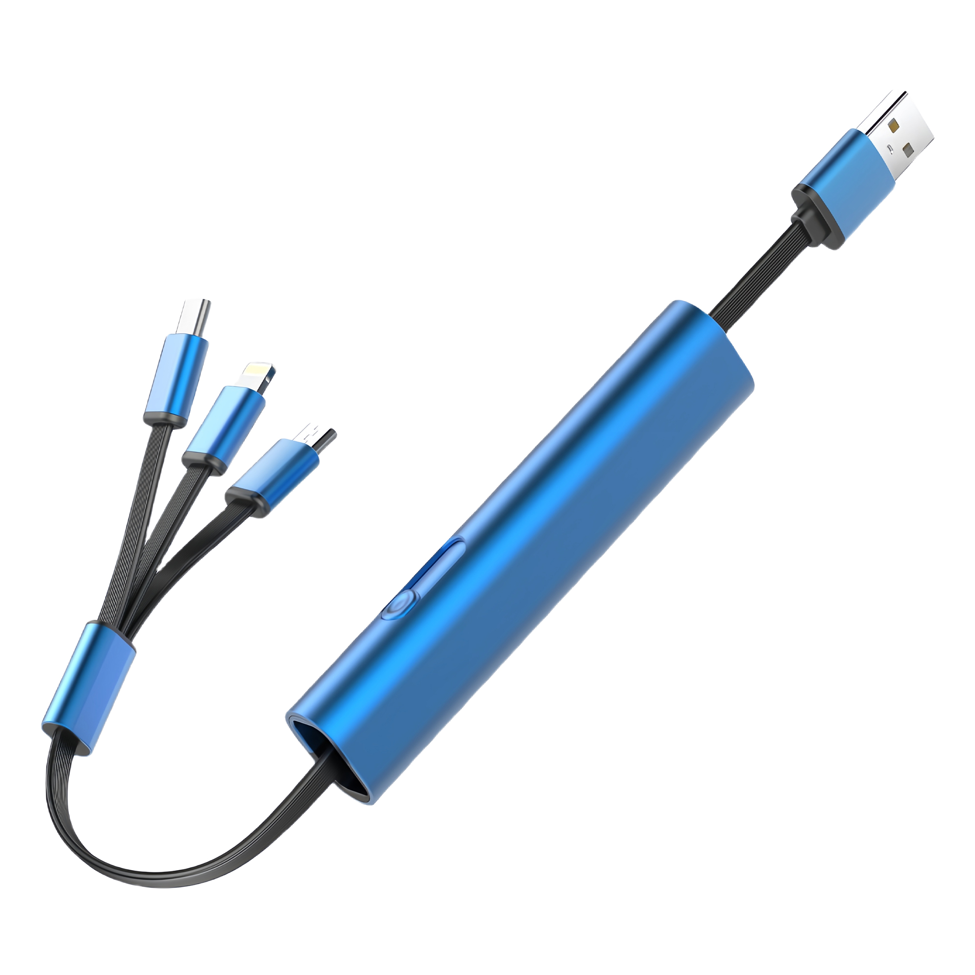 3-in-1 Retractable Charging Cable with Fast Charge 7