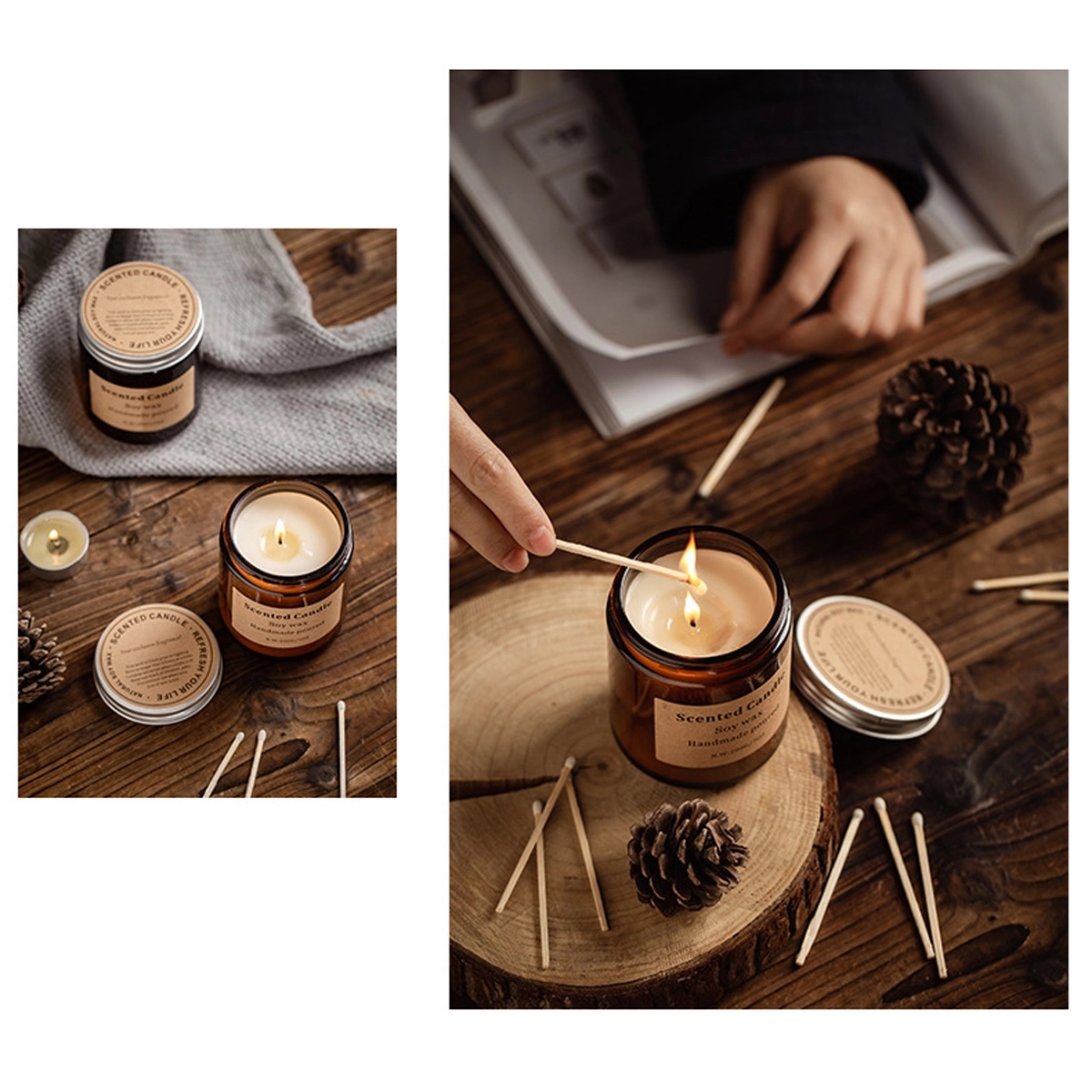 Aromatherapy Candle Indoor Housing Decoration 5