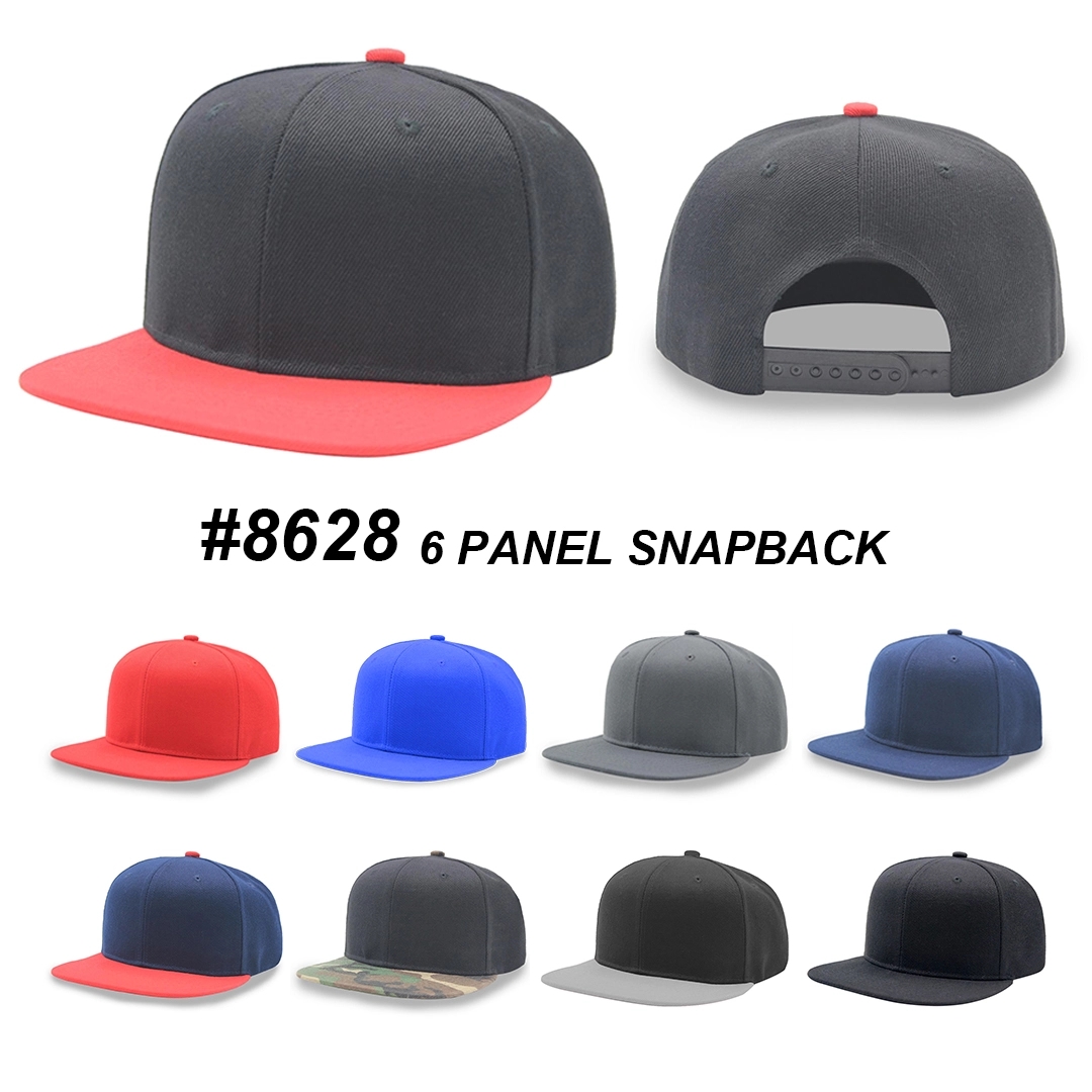 Flat Bill Snap Back Cap