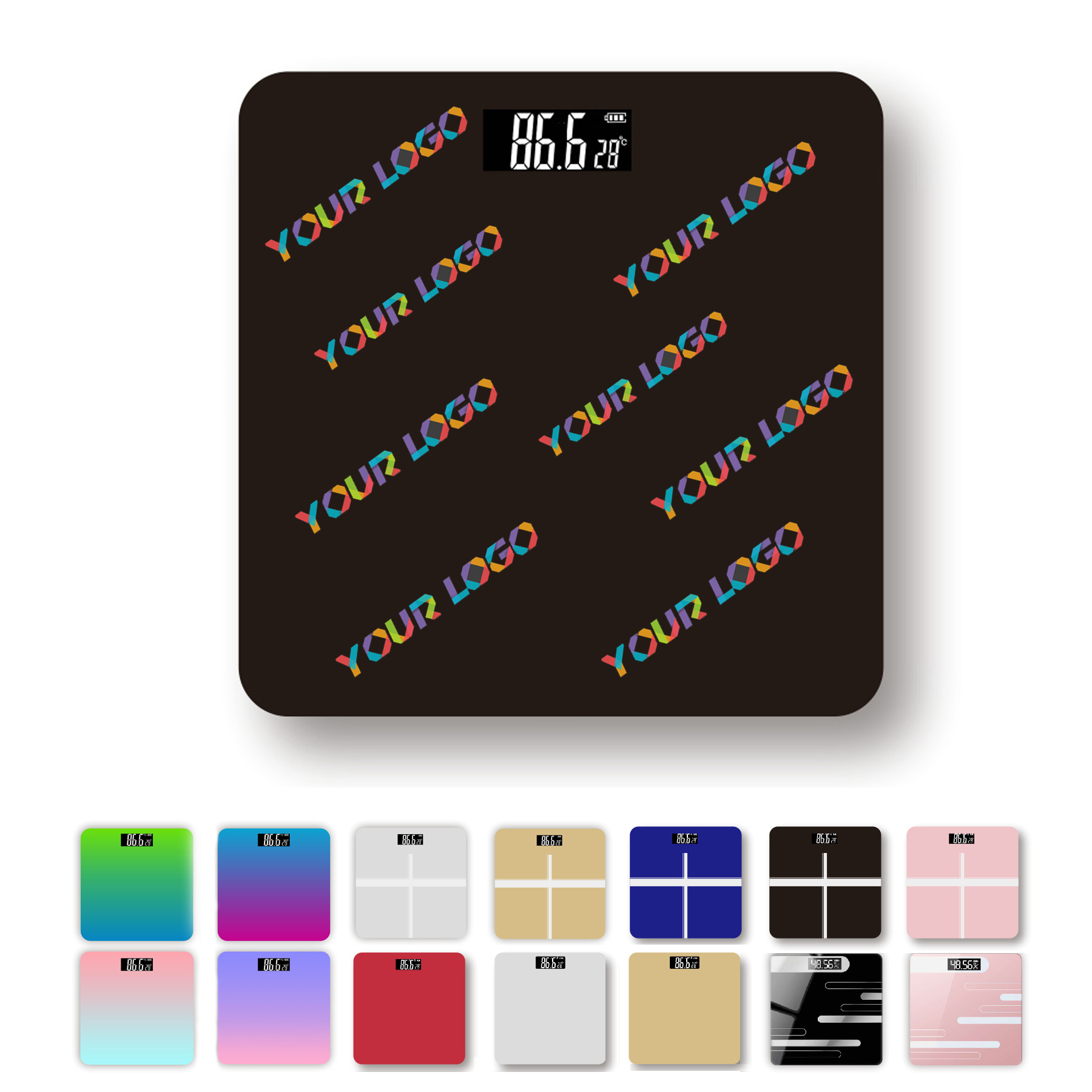 LED Display Smart Digital Body Weight Scale 1